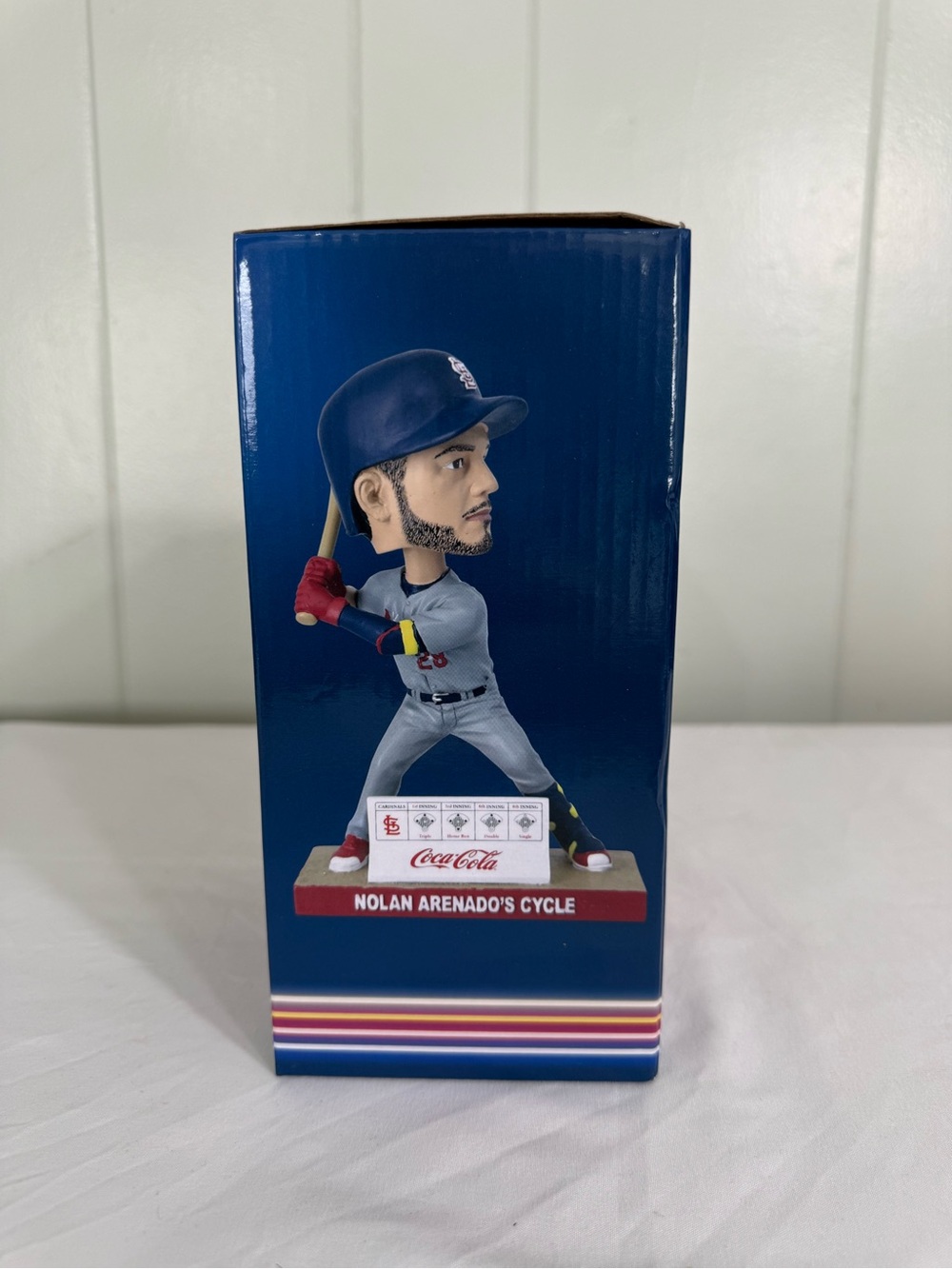 Nolan Arenado Hit for the Cycle Bobblehead St Louis Cardinals NIB